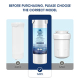 MARRIOTTO XWF Water Filter Replacement for GE XWF Refrigerator Water Filter, 3 Pack (Not XWFE)