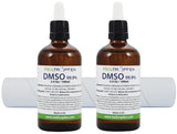 Heiltropfen® 2X DMSO 99.9% Pharma Grade Ingredients | Low Odor - Dimethyl sulfoxide Liquid | 2X 3.4 Oz - 2X 100 ml | High Purity | Set of Two |