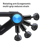 TheraGun Pro Handheld Deep Tissue Massage Gun - Bluetooth Percussion Massage Gun & Personal Massager for Pain Relief & Circulation in Neck, Back, Leg, Shoulder and Body (Black - 4th Gen)