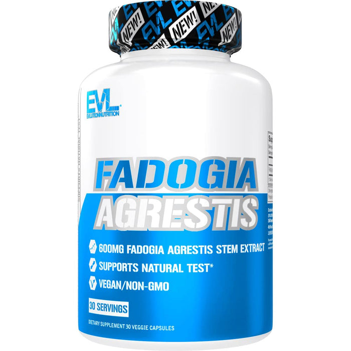Evlution Fadogia Agrestis 600mg 10:1 Extract - Invigorating Fadogia Agrestis Extract Male Enhancement Pills for Increased Strength Drive Power and Performance Nutrition Testosterone Booster for Men