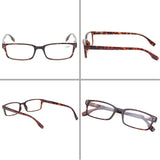 Kerecsen 4 Pack Reading Glasses for Women/Men Spring Hinges Readers Glasses Lightweight Eyeglasses (4 Pack Tortoise, 1.75)