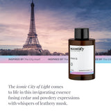 Paris Aroma Oil Scent for Oil Diffusers by Scentify - Luxurious Aroma Oil with Berry, Floral, Amber, Powdery Scents - Relaxing Aromatherapy Diffuser Fragrance Non-Toxic & Pet-Friendly 3.4 oz