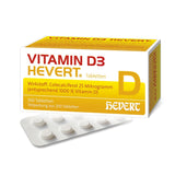 Vitamin D3 Hevert – 200 Tablets – Non-GMO, Convenient Daily Supplement