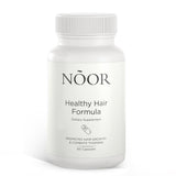 NOOR HAIR Healthy Hair Formula, Hair Growth Supplement Supporting Thick Hair and Fast Hair Regrowth. Vitamin C, B6, Zinc, Propietary Non-GMO & Gluten Free Womens Hair Loss Vitamins - 30 Day Supply