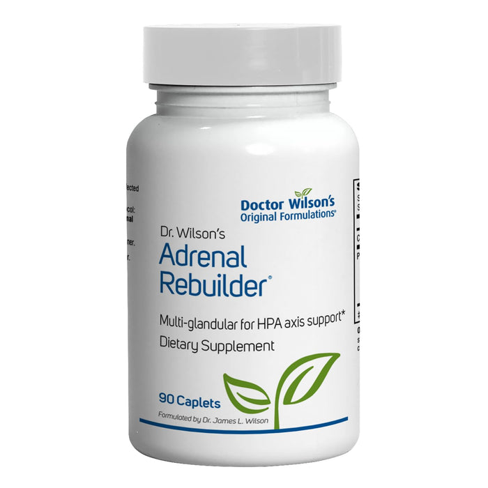 Dr. Wilson's Adrenal Rebuilder 90 caplets multiglandular Including Adrenal Cortex for Adrenal and HPA Axis Support