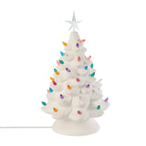 Creative Hobbies Ceramic Christmas Tree Replacement Lights, Medium Twist Light Ornaments, 100 Pc Multi Colors Plus 3 Tree Topper Stars