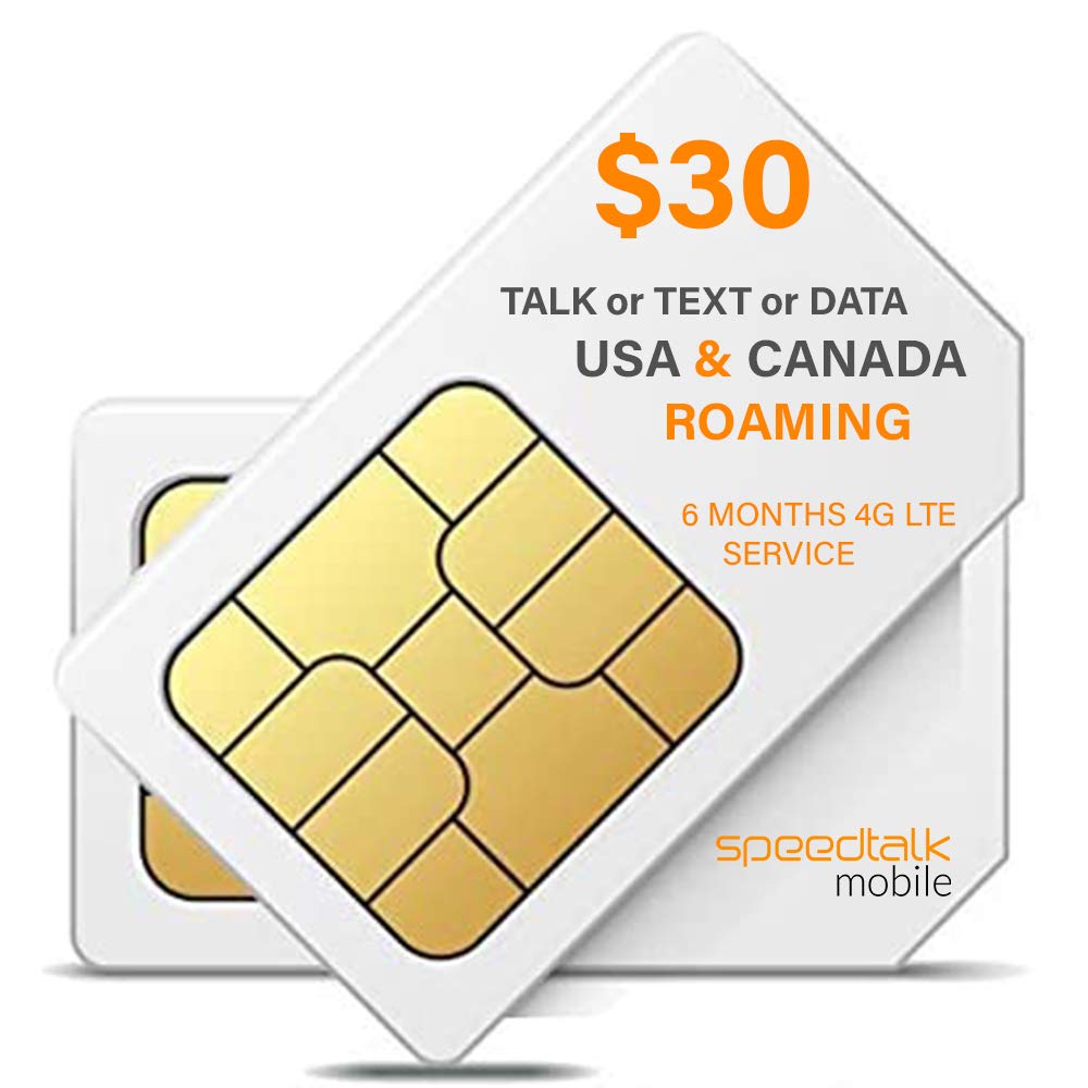 SpeedTalk Mobile $30 SIM Card for GSM GPS Tracking Kid Child Elderly P