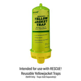 RESCUE! Yellowjacket Attractant Cartridge (10 Week Supply) – for RESCUE! Reusable Yellowjacket Traps - (2 Pack)