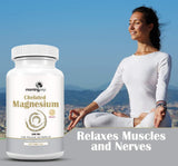 Magnesium Bisglycinate Chelate 240 Vegi Caps 200mg Elemental per Serving, Our Fully reacted (TRAACS) Albion Magnesium Has The Highest Level of Absorption,