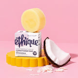 Ethique Wonderbar- Lightweight Solid Conditioner Bar for Oily to Balanced Hair - Vegan, Eco-Friendly, Plastic-Free, Cruelty-Free, 2.12 oz (Pack of 1)