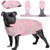 Kuoser Dog Recovery Suit for Male Female Dogs, Soft Dog Surgical Suit, Tie Dye Dog Onesie Bodysuit After Surgery, Pet Spay Suit Neuter Suits Alternative to Cone E-Collar, Puppy Anti Licking Shirt