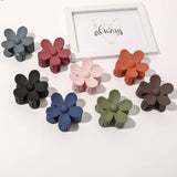 Hair Claw Clips Flower Hair Clips 8PCS Cute Hair Clips Large Matte Hair Clips Daisy Hair Clips Big Claw Clip Strong Hold Jaw Clip Large Hair Clamps For Women Thick Hair 8 Colors