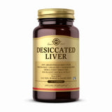 SOLGAR Desiccated Liver - 100 Tablets - 100% Argentinian Beef Liver - Free Range, Grass Fed, Hormone Free - Excellent Source of B12 - Non-GMO, Gluten Free - 33 Servings