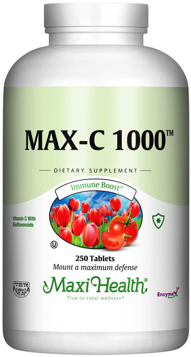 1000 mg Vitamin C - 1000mg Tablets Ultra High Absorption Formula - Gluten Free Kosher Dietary Non GMO Vitamin C Supplement for Immune Support - VIT C Vitamin C Tablets from Ascorbic Acid, 250 Count