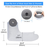 Waterproof Full Arm Cast Covers for Shower Adult, Watertight Seal Cast Covers for Shower Arm Post Surgery, Reusable Long Arm Cast Protector Shower Sleeve for Wounded Elbow Wrist Hand Finger Forearm