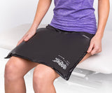 Chattanooga ColPac - Reusable Gel Ice Pack - Black Polyurethane - Oversize - 12.5 in x 18.5 in - Cold Therapy - Knee & ColPac Reusable Gel Ice Pack Cold Therapy for Knee