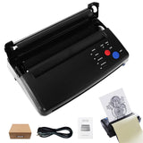 LafingKiz Tattoo Stencil Printer Tattoo Thermal Transfer Machine Tattoo Printer Tattoo Stencil Machine Thermal template printer copier Tattoo Kit Tattoo Supplies With 20pcs Transfer Paper Black