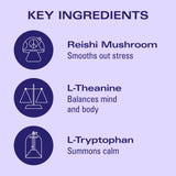 Lightwave by Kin Euphorics, Non Alcoholic Spirits, Prebiotic, Nootropic, Botanic, Adaptogen Drink, Lavender-Vanilla, Ginger, and Birch, Calm the Mind and Mellow the Mood, 8 Fl Oz (8pk)