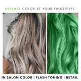 Watercolors Intense Color Depositing Shampoo, Semi Permanent Hair Color 8.5 oz - GREEN