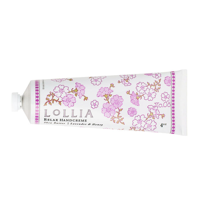 LOLLIA Handcreme, 4 oz – Scented Hand Cream for Women, Moisturizing Hand Lotion for Dry Hands, Shea Butter & Cocoa Butter, Quick Absorbing Lotion