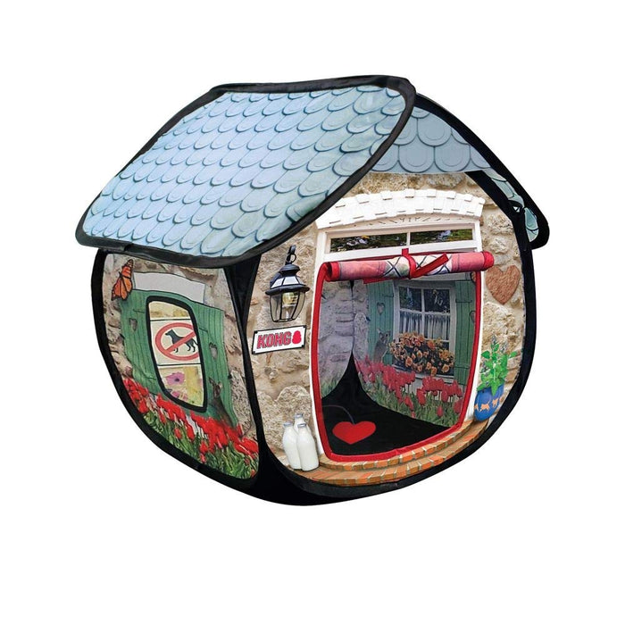 KONG PlaySpaces Bungalow Cat Hideaway Toy