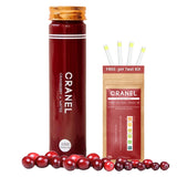 CRANEL UTI BV Support Cranberry Elixir, 1X Bottle (1 Week Supply) + Free pH Test Kit (4X Tests), Clinically-Proven, Packed with 3,000 Real Cranberries (Tart Taste) Vegan & Non-GMO, Zero Added Sugar