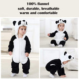 Baby Panda Costumes Unisex Toddler Outfit Halloween Dress Up Romper 6-12 Months