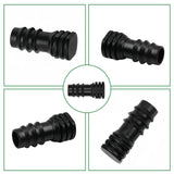 TTioDri 13 Pcs Drip Irrigation Fittings End Cap 1/2 Inch, In-Line Barbed Plug End Connector For 1/2 Inch Drip Tubing 13mm ID Drip Line End Parts For Garden Irrigation Systems