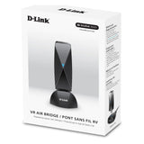 D-Link VR Air Bridge for Meta Quest - Dedicated WiFi 6 Connection Between VR Headset and Gaming PC - Wire-Free/LAG-Free PCVR Gameplay - Official Meta Accessory (DWA-F18)