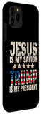 iPhone 11 Pro Trump phone case Jesus Is My Savior Trump Is My President Case