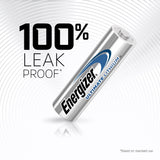 Energizer AA Lithium Batteries, World's Longest Lasting Double A Battery, Ultimate Lithium (24 Battery Count)