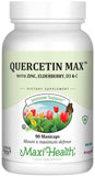 Maxi Health Quercetin 500mg with Zinc 30mg, Vitamin C 1000mg, Vitamin D 2500 IU, Elderberry 125mg - Vegetarian Health Supplement for Adults Kosher Certified - 90 Veggie Capsules