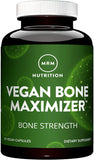 MRM Nutrition Vegan Bone Maximizer | Bone Strength + Density | Organic Certified Algae | with Vitamin K2 + D3 | Clinically Proven | Anti-Aging Nutrition | Gluten-Free | 30 Servings