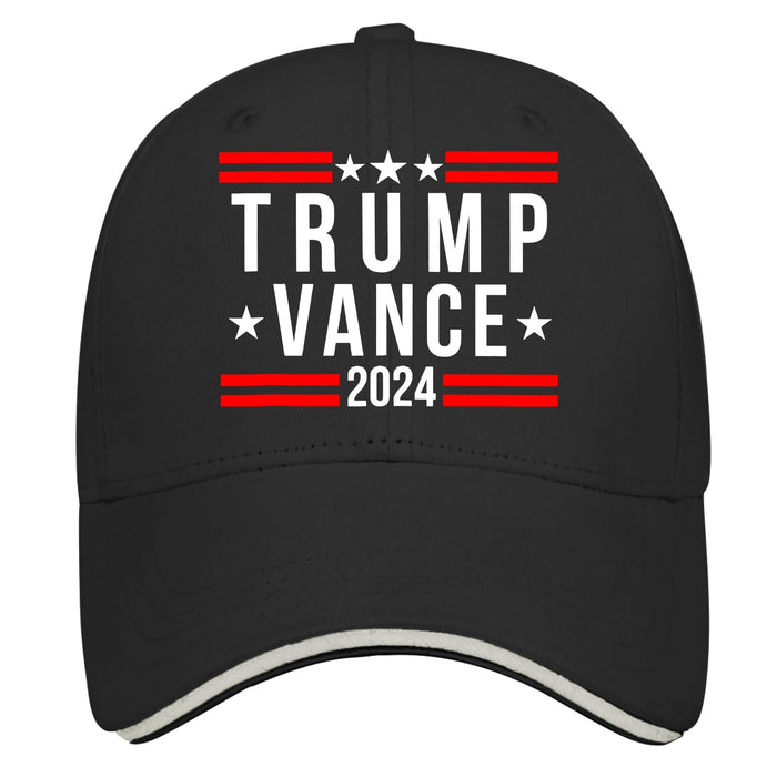 Generic Trump Vance 2024 Golf hat Baseball Hats for Men AllBlack Hats for Women Fashionable Gifts for Her Golf Hats