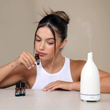 Cliganic Organic Peppermint Essential Oil - 100% Pure Natural for Aromatherapy Diffuser | Non-GMO Verified