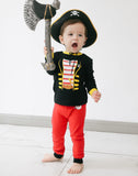 VAENAIT BABY Infant Kids Toddler Boys Girls Halloween Novelty Pajama Set Pirate XXS