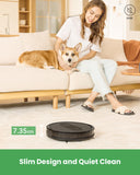 Vactidy Nimble T7 Robot Vacuum and Mop - WiFi/App Control, Self-Charging, 2-in-1 Water Tank, Ideal for Hard Floors and Carpets