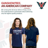 GunShowTees Make America Great Again Trump 2024 MAGA Shirt, 2X-Large, Navy