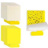 25 Pack Yellow Sticky Traps for Flying Insect Traps Plug In and Mosquito Traps, Long - Lasting and Non-Toxic, Durable Glue Boards Compatible with HiAnifri SUNAYA Protecker Mayardfun Flying Insect Trap