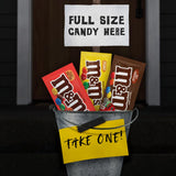 M&M'S Full Size Chocolate Halloween Candy Assortment - 30.58oz/ 18ct Bulk Candy Box