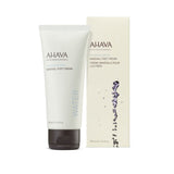 AHAVA Dead Sea Water Mineral Foot Cream - Nourishes & Hydrates Dry Soles, Prevents Cracks & Irritations, with Witch Hazel Leaf, Osmoter blend, Jojoba, Avocado, Sweet Almond & Wheat Germ Oil, 3.4 Fl.Oz