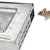 Southern Homewares iTrap Multi-Catch Clear Top Humane Repeater Mouse Trap, 4-Pack