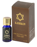 Holy Anointing Oil from Israel, Holy Spiritual Oils Bottles from Jerusalem Blessed, Handmade with Natural Ingredients and Blessed for Wedding Ceremony, Religious Use, 0.34 Fl Oz