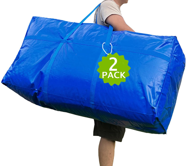 66 Gallon Extra Large Storage Bags, Huge Moving Bags Heavy Duty with Zipper