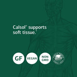 Standard Process Calsol - Provides Skeleton, Digestive, Muscle, and Gallbladder Support with Whole Food Calcium, Phosphorus, and Magnesium Citrate - Vegan, Vegetarian, Gluten Free - 90 Tablets