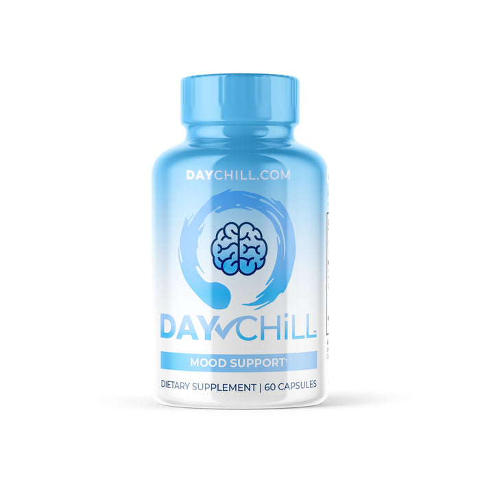 DHH-B - Day Chill Pill for Calming Mood Support, Powerful 10mg dosing Dihydrohonokiol-B DHHB - Positive Chill Pill for Women and Men. 60 Capsules.