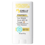 MyCHELLE Sun Shield Stick SPF 50 Tinted - Mineral Reef Safe Sunscreen for Face