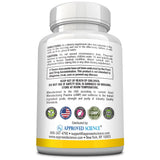 Approved Science Energysyl - Caffeine Free - with Adaptogens, B Vitamins, and Bioperine - 1 Month Supply - 60 Capsules - Made in The USA