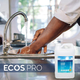 ECOS PRO Hand Soap Refill | Hypoallergenic | Unscented | Readily Biodegradable Formula | With Vitamin E & Antioxidants | Made In The USA | Free and Clear 1 GALLON/ 128 Fl Oz (Pack of 4)