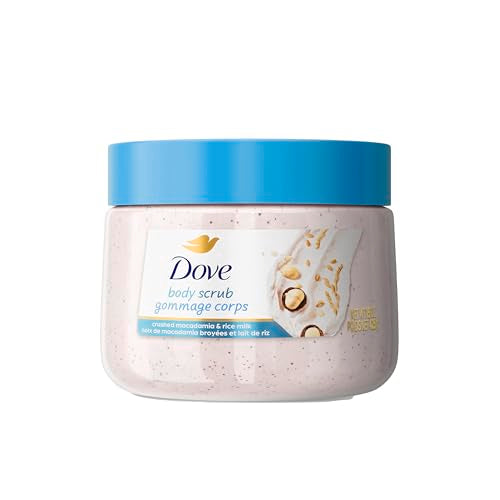 Dove Scrub Macadamia Rice Milk 15 Oz